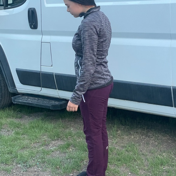 ORTOVOX Womens Size Small MERINO LIGHT MELANGE JACKET GRAY / GREY (not blue) - Picture 7 of 15